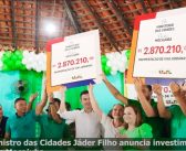 Ministro das Cidades, Jáder Filho anuncia investimentos em Mocajuba
